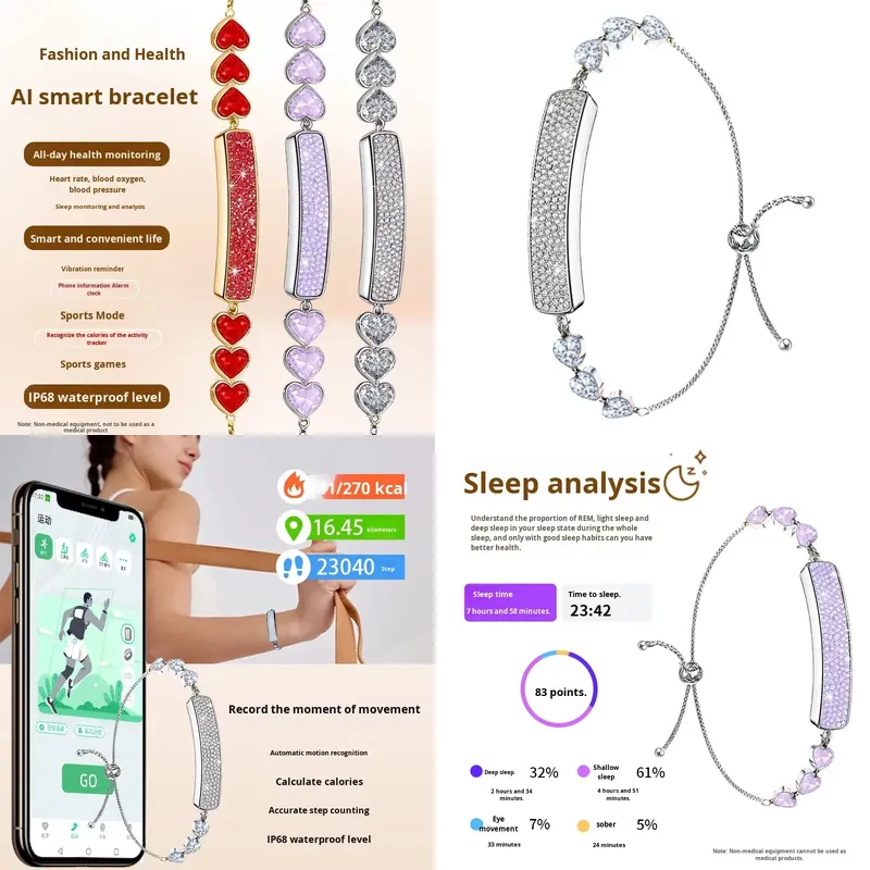 Cross-border New Smart Bracele - огляд і ціна Health Monitors