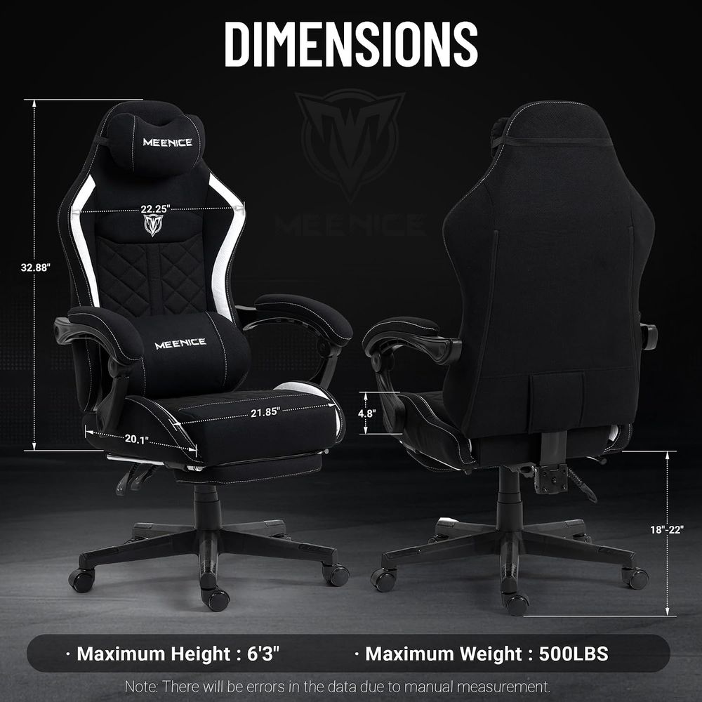 Big and Tall Gaming Chair abri - огляд і ціна Massage