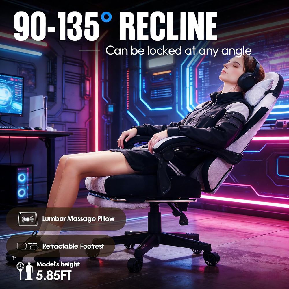 Gaming Chair with ket Spring C - огляд і ціна Massage