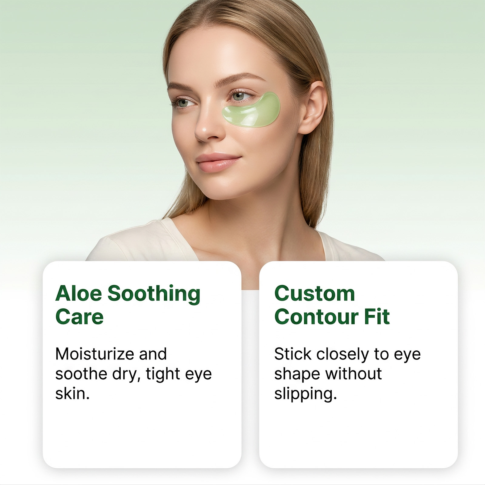 60Pcs Avocado Collagen Eye Mas - огляд і ціна Collagen Under Eye Patches