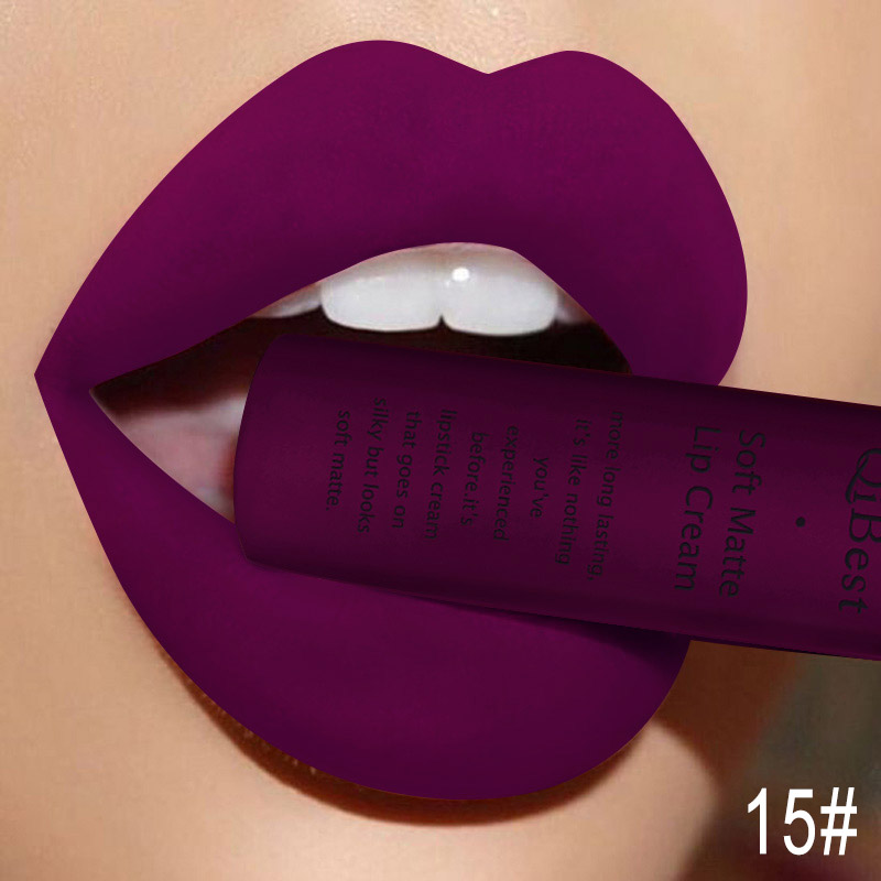 QIBEST Sexy Velvet Matte Lip G - огляд і ціна Matte Velvet Lip Tint Long Lasting