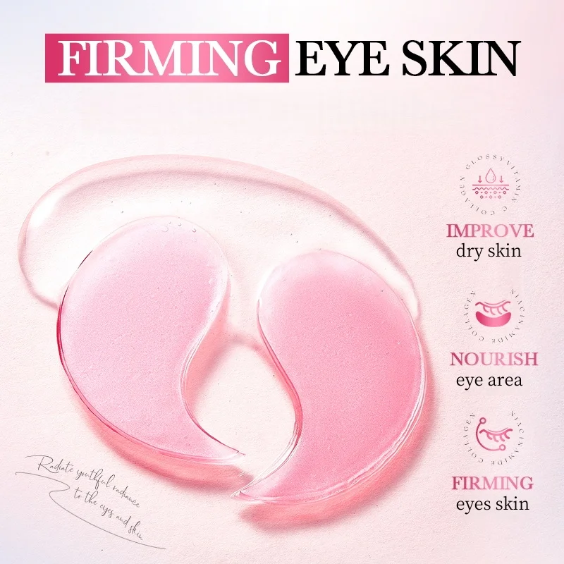 80 Pieces Niacinamide Collagen - огляд і ціна Collagen Under Eye Patches