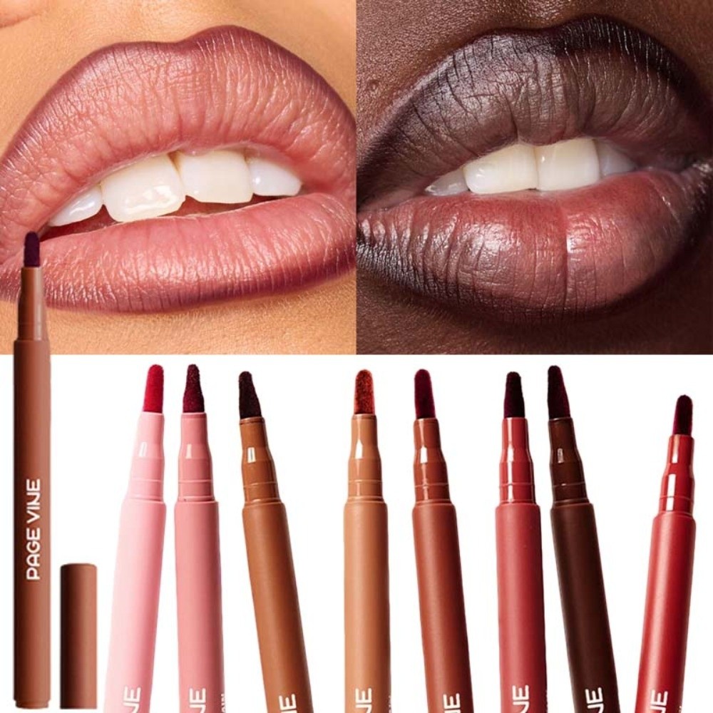 Velvet Brown Lip Liner Pencil  - огляд і ціна Matte Velvet Lip Tint Long Lasting